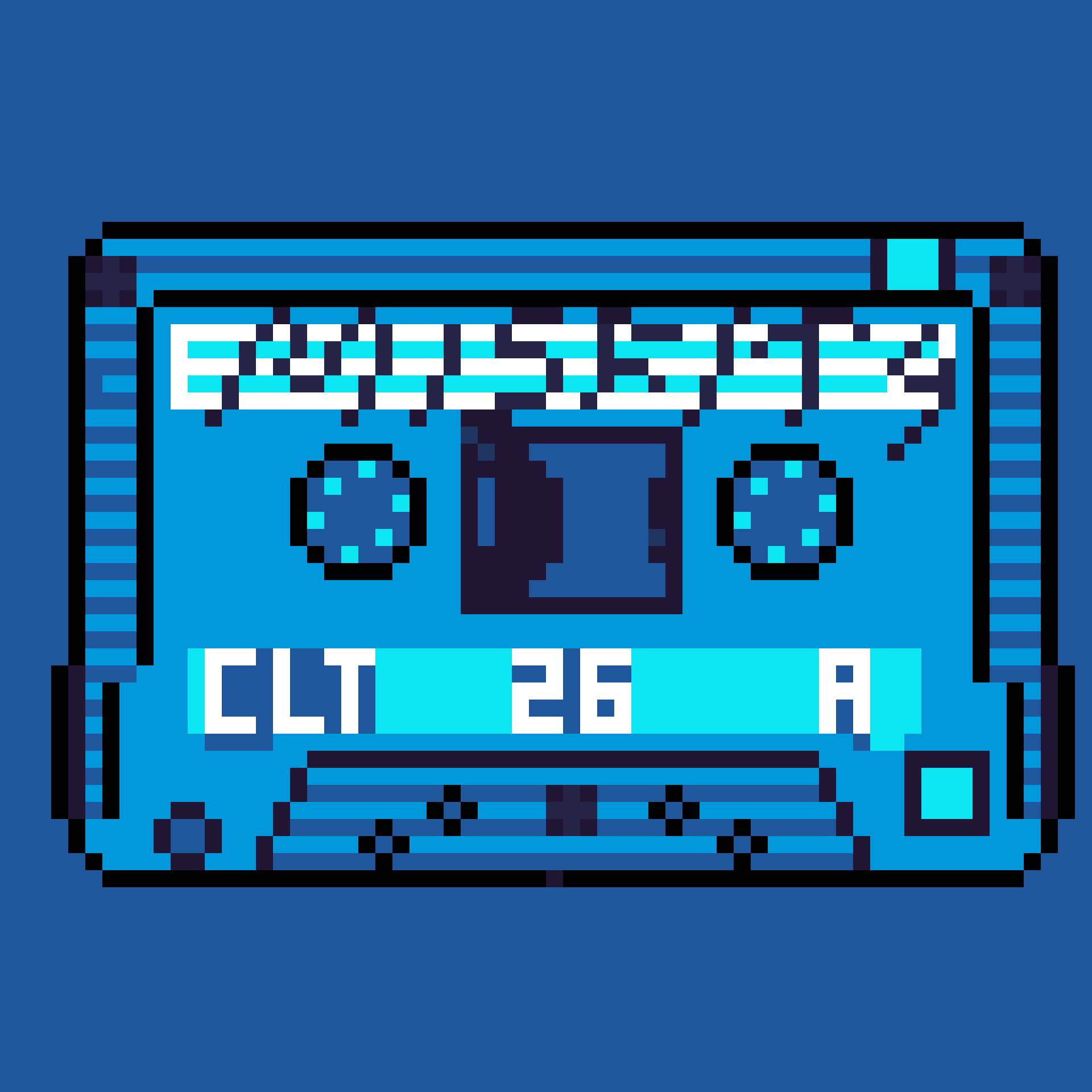 Misfits-inspired pixel artwork.